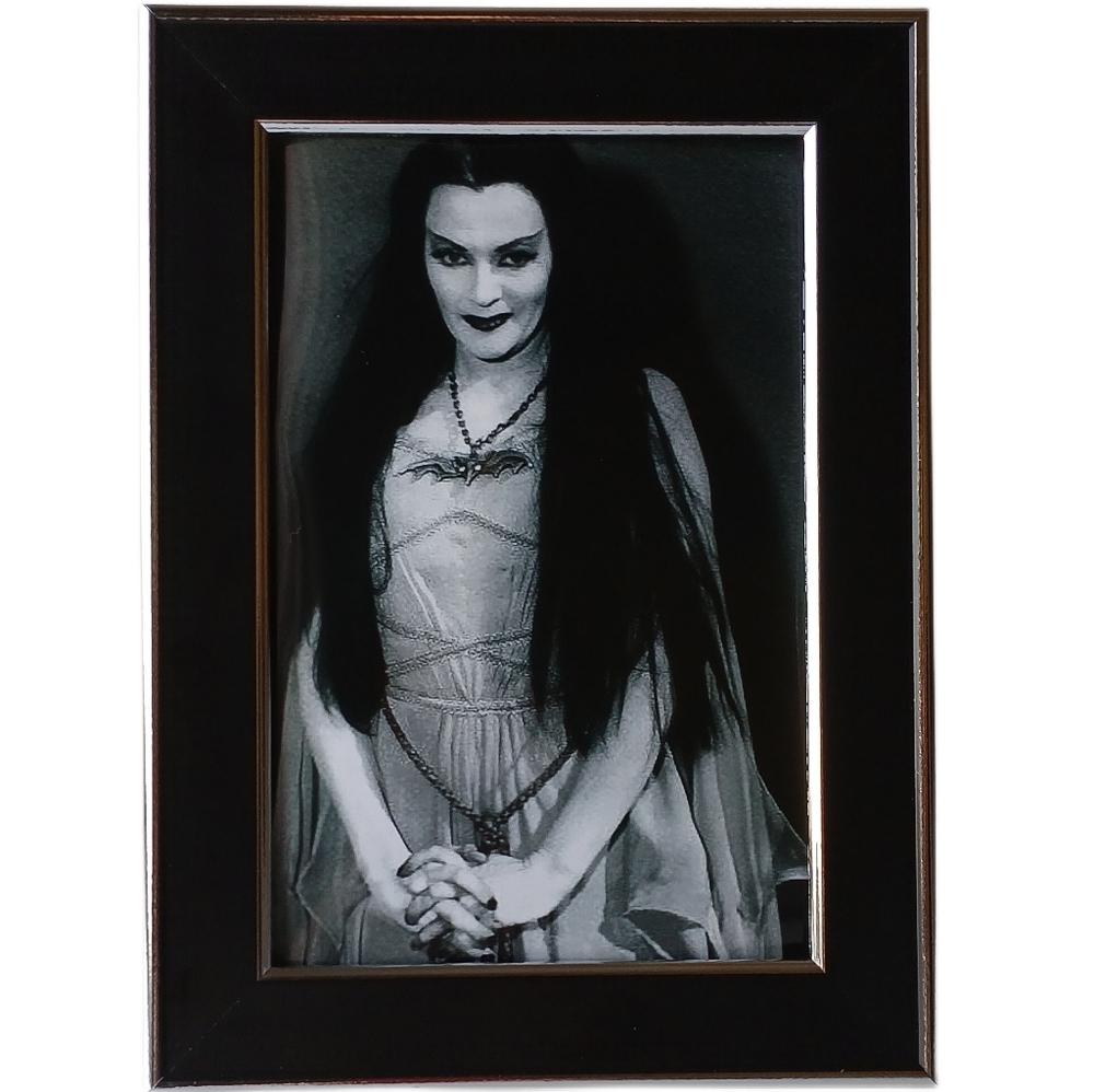 Lilly Munster Vintage Horror Occult Cult Classic Rock Punk Rockabilly Pin Up Art